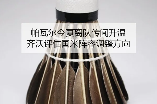 帕瓦尔今夏离队传闻升温 齐沃评估国米阵容调整方向